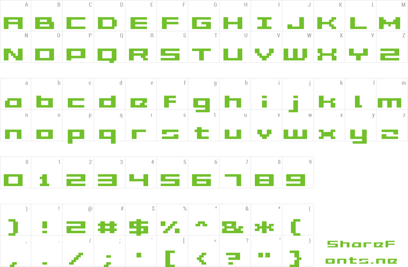 Font Grixel Acme 5 Wide Bold Xtnd preview